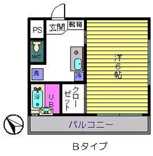 ラ ヴィスタ【2階】の間取り