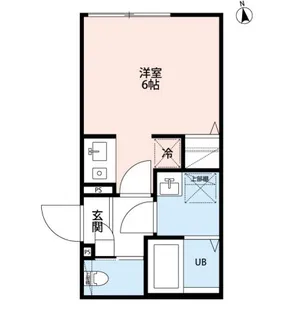 CASA・K 八広【1階】の間取り