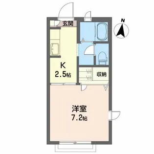 ドリーム・ライク【2階】の間取り