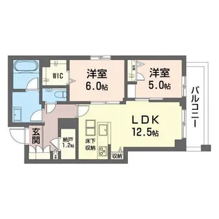 フォース アルカナ【1階】の間取り