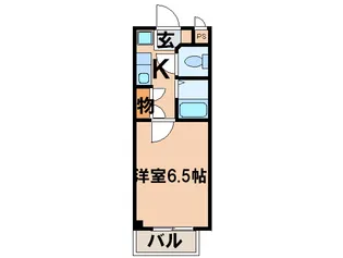 ドミノ建仁寺【1階】の間取り