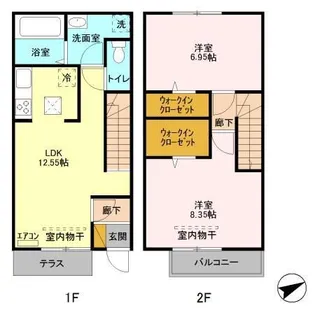 ビラ おゆみ野南の間取り