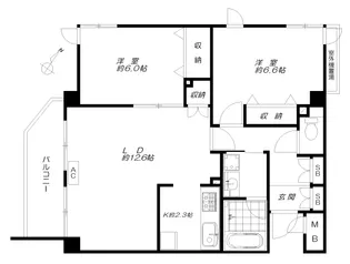 朝日ラ・パリオ油面公園【3階】の間取り
