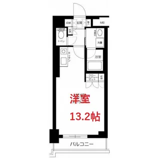 T’s garden六郷土手【3階】の間取り
