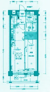 プリムローズ東高円寺【4階】の間取り