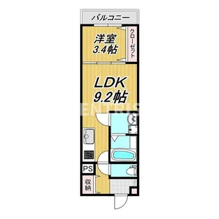 LE COCON 一宮IX【1階】の間取り