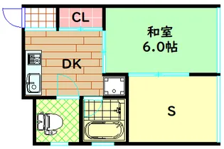 銭辰ビル【2階】の間取り