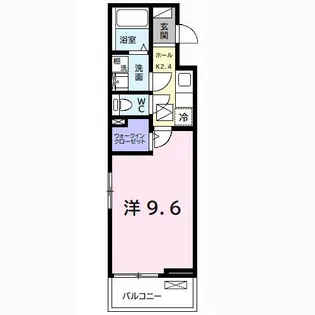 アヴァンセ II【1階】の間取り