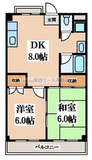 TSUJIHANAビルディング【5階】の間取り