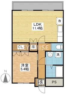 コールフェリーチェ【1階】の間取り