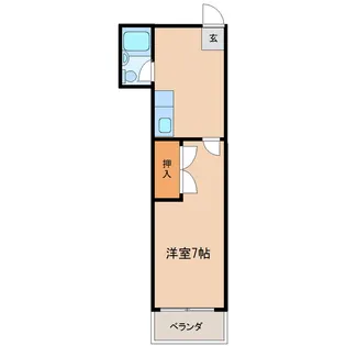 トリニティー【3階】の間取り