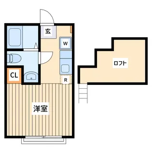 ヒルサイドハイツ菊名【1階】の間取り