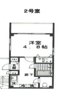 レーヴアンフィニ【4階】の間取り