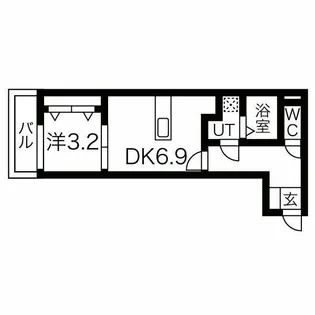 ACT池田本町【3階】の間取り