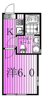 セゾン ド シュシュ【1階】の間取り
