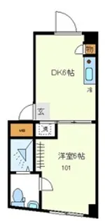 Yanaka【1階】の間取り