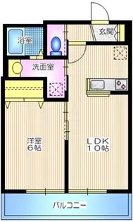 横濱山の手テラス【2階】の間取り