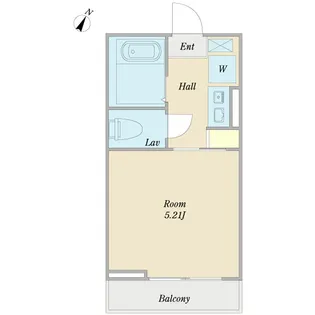 シュエタマリスク【3階】の間取り
