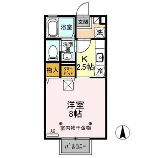 グランブルーム A【1階】の間取り