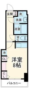 リーフコンフォート本厚木【12階】の間取り