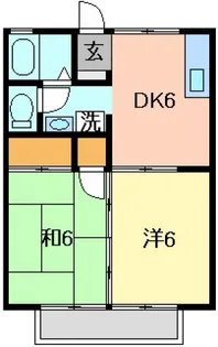 セジュール吉田【2階】の間取り