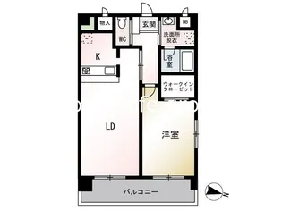 インフィニティ【1階】の間取り