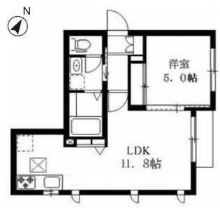 DreaM-F【1階】の間取り