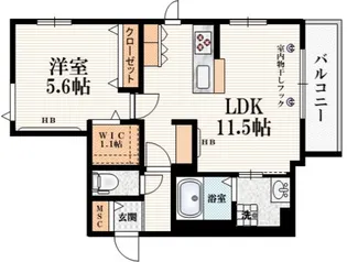 エミネンス千駄木【3階】の間取り