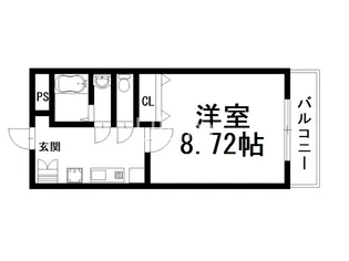 リノ若宮【2階】の間取り