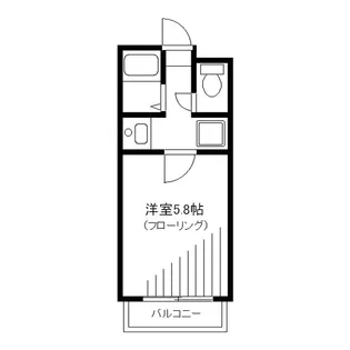 パステルクルール【1階】の間取り