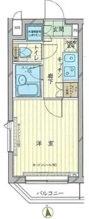 ルーブル荻窪参番館【5階】の間取り