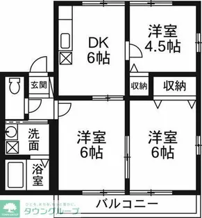 ハイム連取A【2階】の間取り