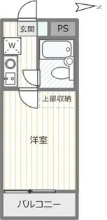 エクレール緑町【2階】の間取り