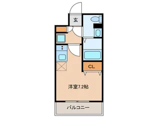 CREVISTA大井町【5階】の間取り