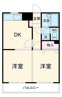 ライオンズマンション平塚第六【2階】の間取り