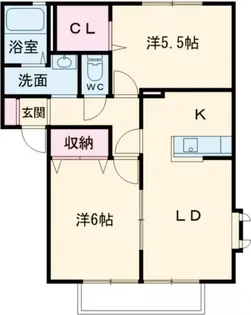 K・Village C棟【1階】の間取り