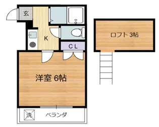 グリーンプラザ【2階】の間取り