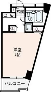 エトワール北梅田【4階】の間取り