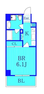 グリフィン川崎西口シティプラザ【2階】の間取り