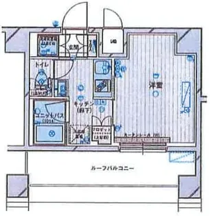 ルーブル仲六郷弐番館【7階】の間取り