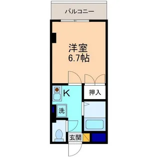 アベニューヒルズK【4階】の間取り