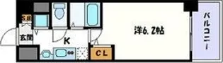 プレサンス名古屋STATIONビジュ【5階】の間取り