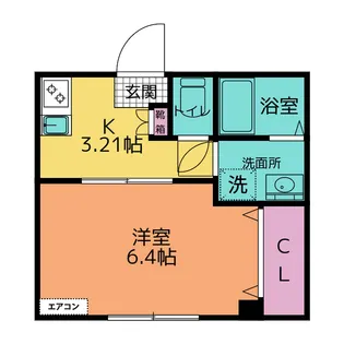 Konya・K【1階】の間取り