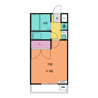アマービレ【3階】の間取り