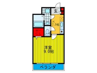 ティンカ-ベル【3階】の間取り
