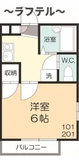 ANハイツ【2階】の間取り