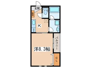 La Hermosa【2階】の間取り