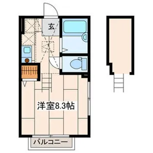 プレッソ新杉田【1階】の間取り