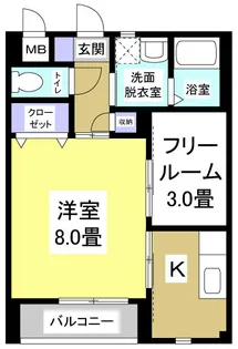 プログレ【1階】の間取り