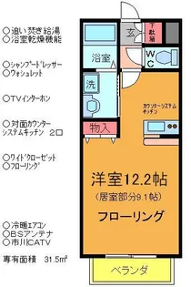 エスペランザ【1階】の間取り